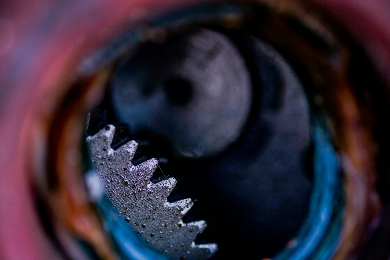 a close up of a toothbrush in a cup